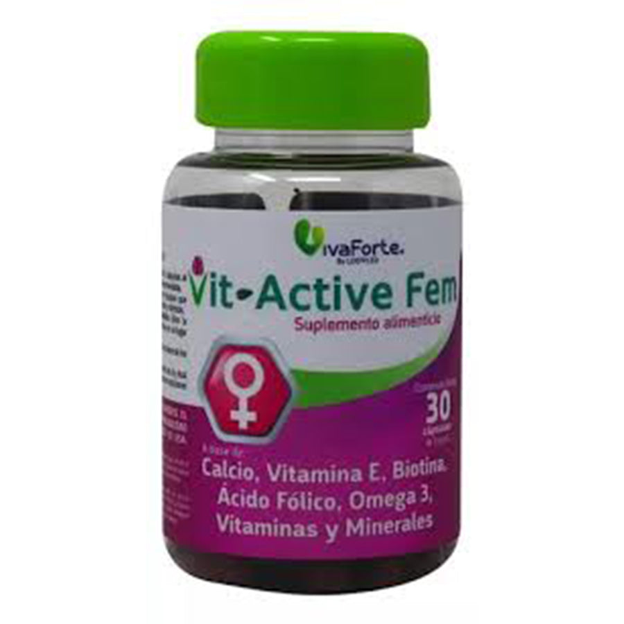 VITAMINAS ACTIVE FEM C/30 CAPS