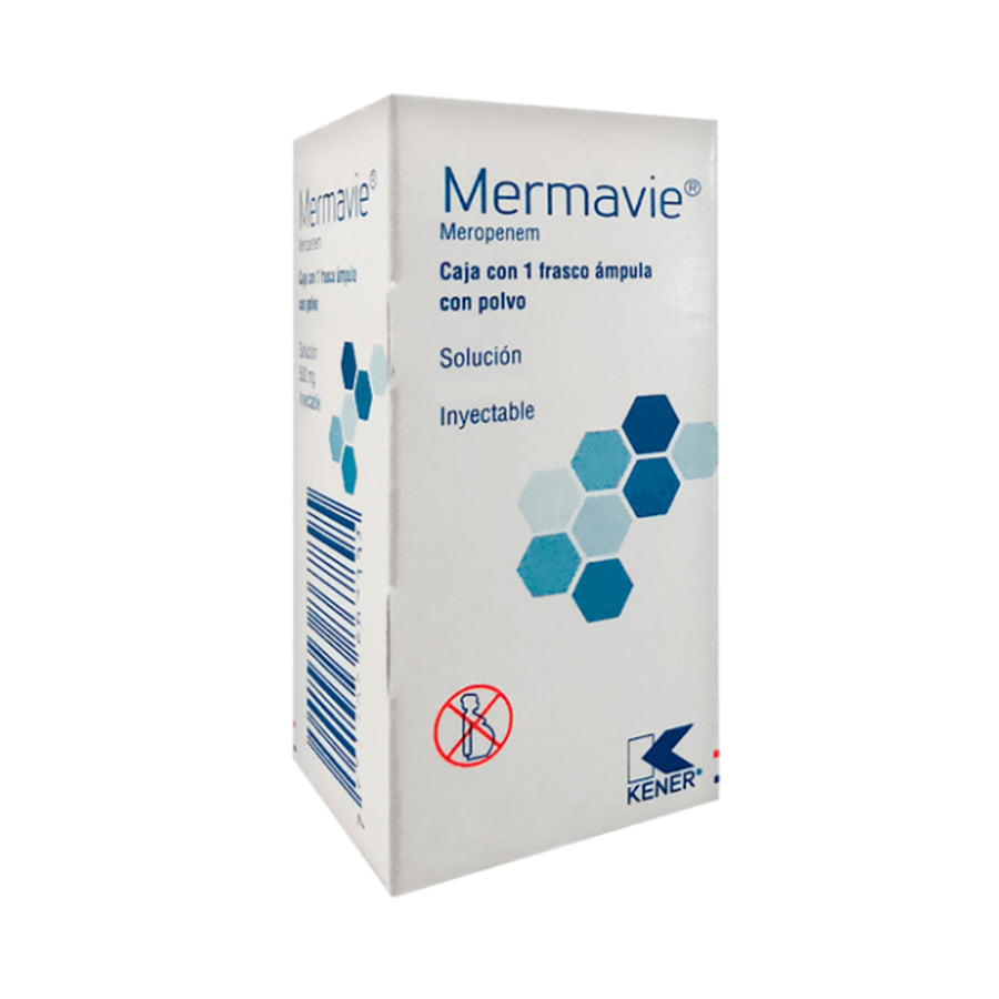 MERMAVIE (MEROPENEM) 1GR INY C/1 AMP