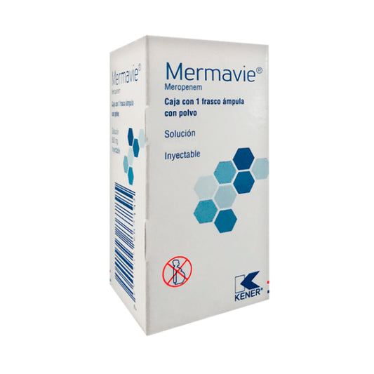 MERMAVIE (MEROPENEM) 1GR INY C/1 AMP