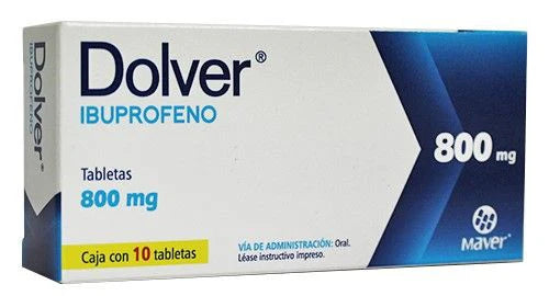 DOLVER (IBUPROFENO) 800MG C/10 TAB