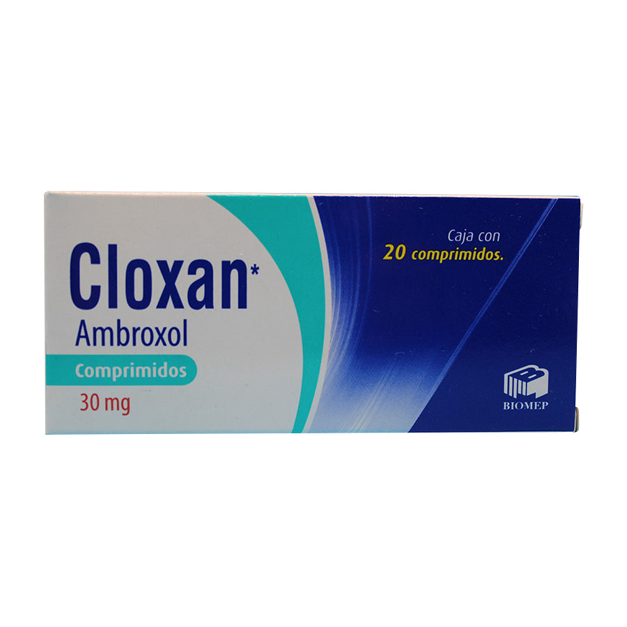 CLOXAN (AMBROXOL) 30MG C/20 COMPR