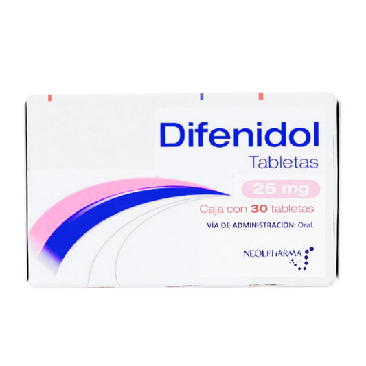 DIFENIDOL (NEOLPHARMA) 25MG C/30 TAB